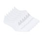 Super Soft No Show Liner Socks - 6 Pack, WHITE, large image number 0