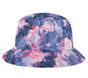 Summer Rose Reversible Bucket Hat, PINK / SILVER, large image number 1