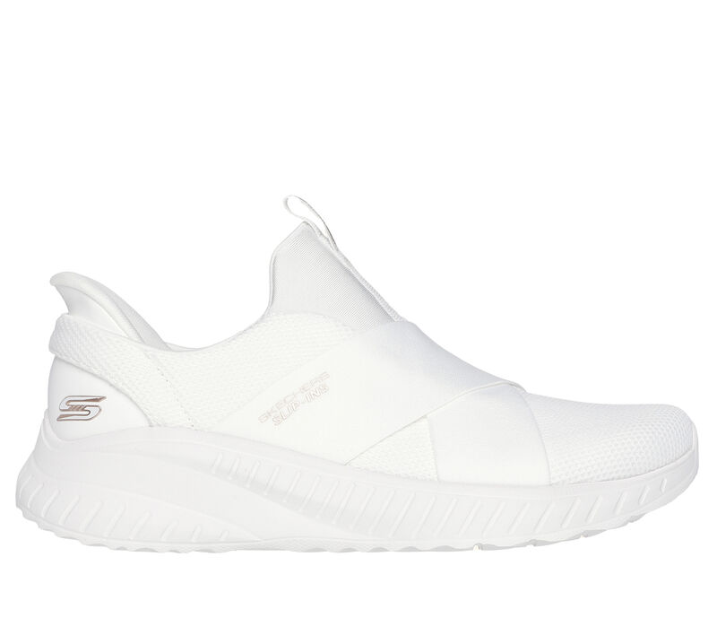 Skechers Slip-ins: BOBS Sport Squad Chaos, WHITE, largeimage number 0