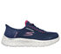 Skechers Slip-ins: GO WALK Flex - Clear Creek, NAVY / PINK, swatch