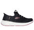 Skechers Slip-ins Relaxed Fit: Edgeride, BLACK / PINK, swatch