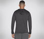 On The Road Hooded Long Sleeve, BLACK / CHARCOAL, large image number 1