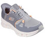 Skechers Slip-ins: Glide-Step Pro, GRAY / ORANGE, large image number 4