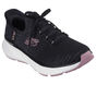 Skechers Slip-ins Relaxed Fit: Edgeride, BLACK / PINK, large image number 4