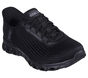 Skechers Slip-ins Waterproof: Glide-Step, BLACK, large image number 4