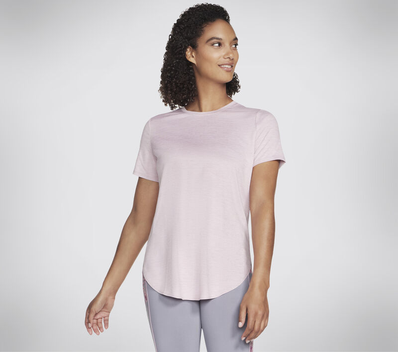 GO DRI SWIFT Tunic Tee, PINK / LAVENDER, largeimage number 0