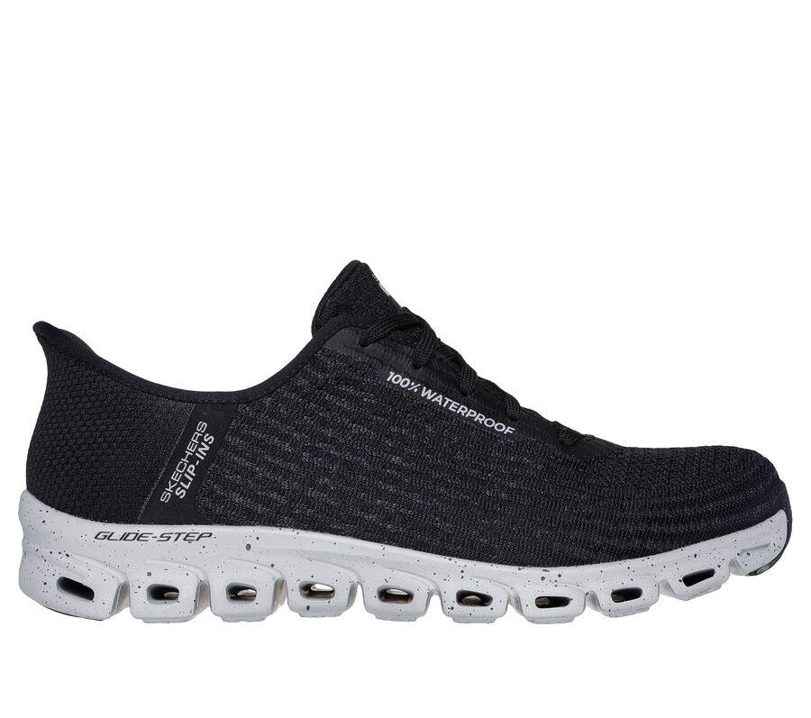 Skechers Slip-ins Waterproof: Glide-Step, BLACK / GRAY, largeimage number 0