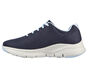 Skechers Arch Fit - Big Appeal, NAVY / LIGHT BLUE, large image number 4