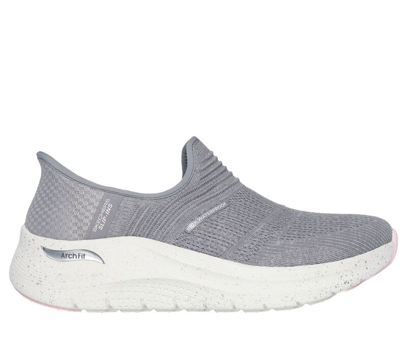 Skechers Slip-ins: Arch Fit 2.0 - Right as Rain, GRAY / PINK, largeimage number 0