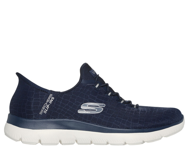 Skechers Slip-ins: Summits - Classy Night, NAVY / SILVER, largeimage number 0