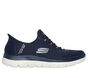 Skechers Slip-ins: Summits - Classy Night, NAVY / SILVER, large image number 0